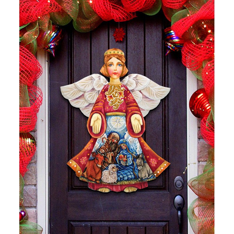 Designocracy Wood Animals Hanging Figurine Ornament Wayfair